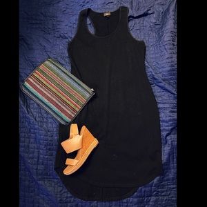 Mossimo - Black cotton dress Size L